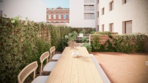 Somos Coliving 11 Terraza comunitaria
